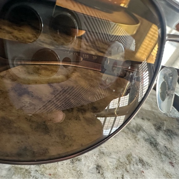 Ray-Ban Dark Brown Aviator Sunglasses - Picture 2 of 5